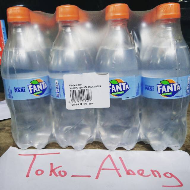 Fanta Air Soda 250ml per pack isi 12 botol |    Shopee Indonesia