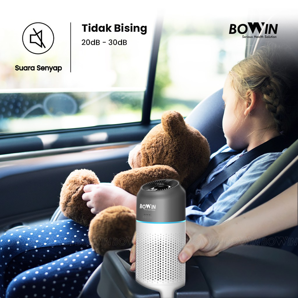 Bowin Air Purifier - Oxy Fresh Mini (Filter HEPA 13 &amp; Karbon Aktif)