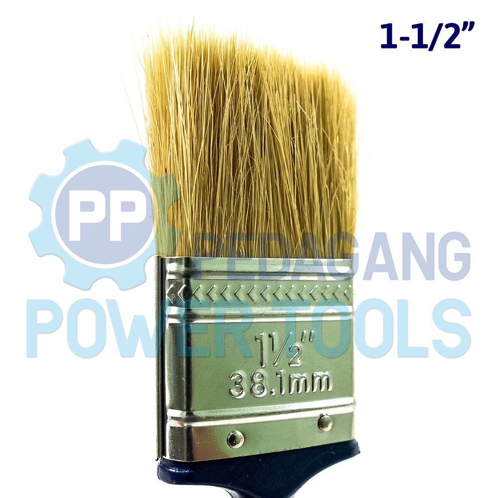 PH-822 KUAS CAT 1.5&quot; INCH GAGANG KAYU KOAS KWAS CAT TEMBOK PAINT BRUSH