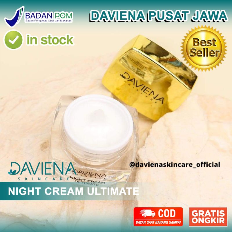 NIGHT CREAM GOLD | DAVIENA SKINCARE