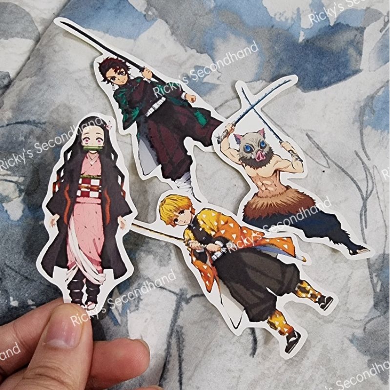 

Sticker Demon Slayer stiker Waterproof Anti Air kimetsu no yaiba kny Nezuko Tanjiro Zenitsu Inosuke