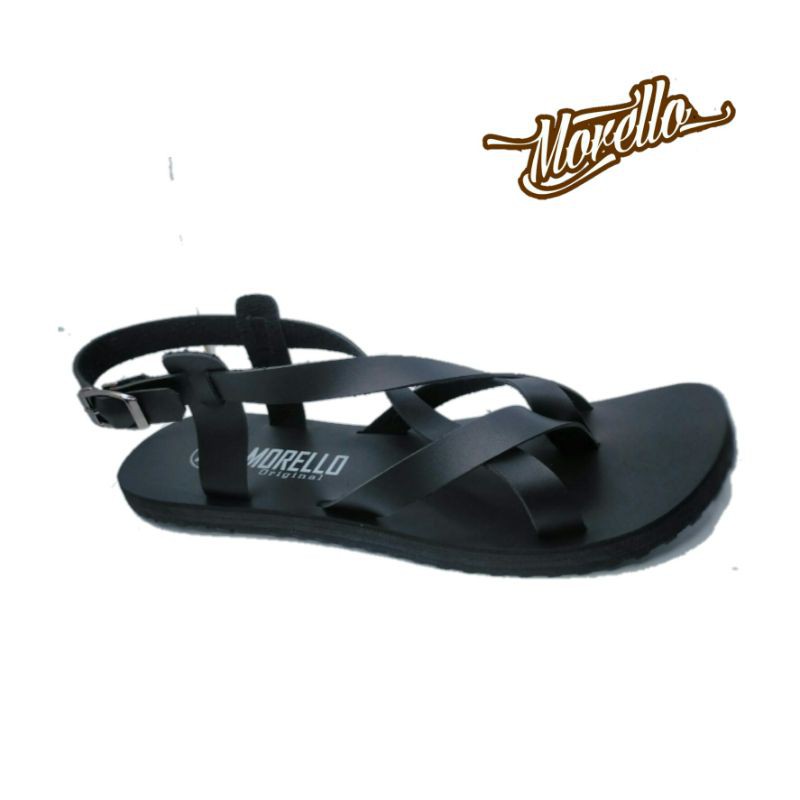 Sandal Pria Yunan Gladiator Morello Original