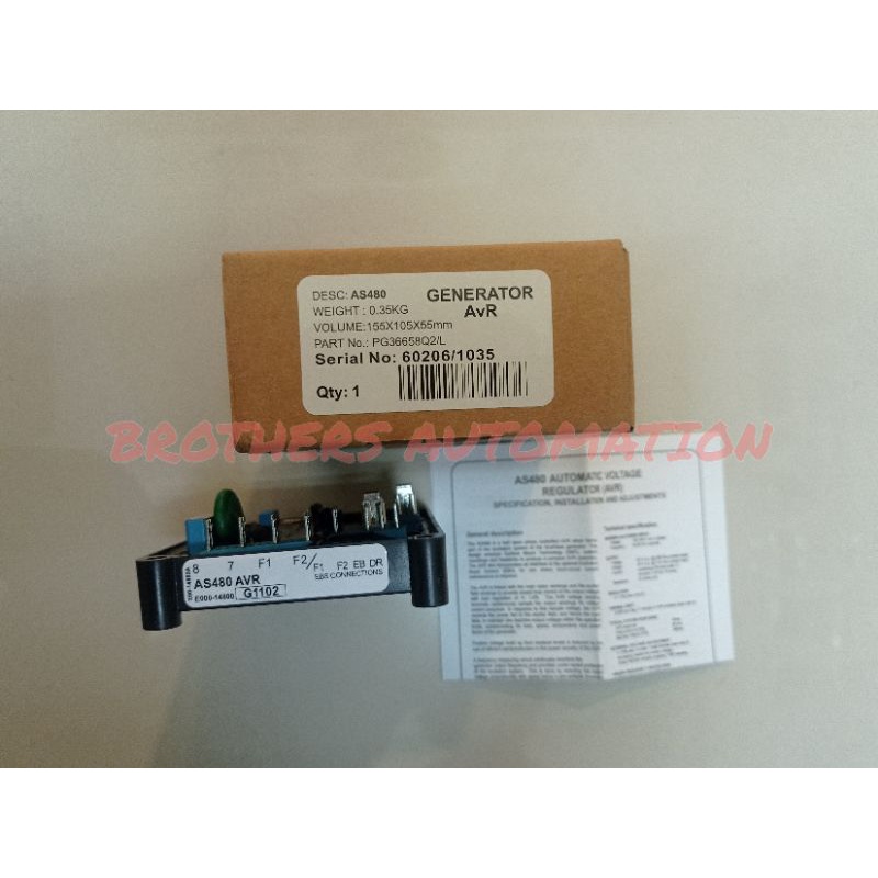 AVR Generator AS480 AVR Genset AVR 480