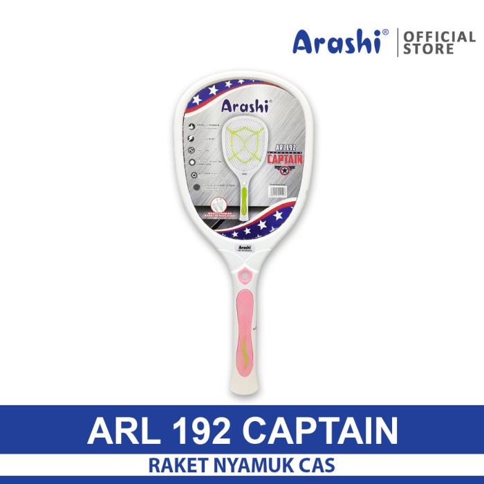 ARASHI RAKET NYAMUK ARL 192 CAPTAIN/ PEMBASMI NYAMUK