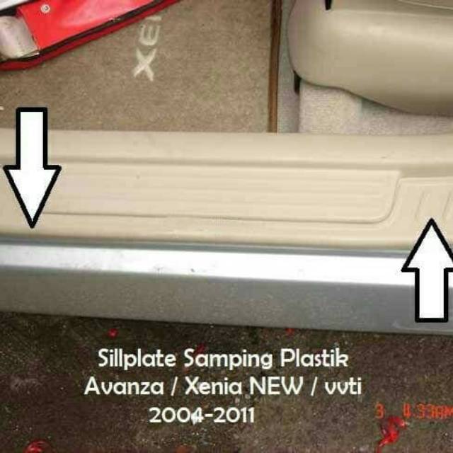 Sillplate samping Avanza/xenia lama / VVT-i / 2008-2011