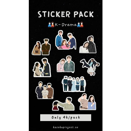STICKER LUCU KDRAMA & CARTOON