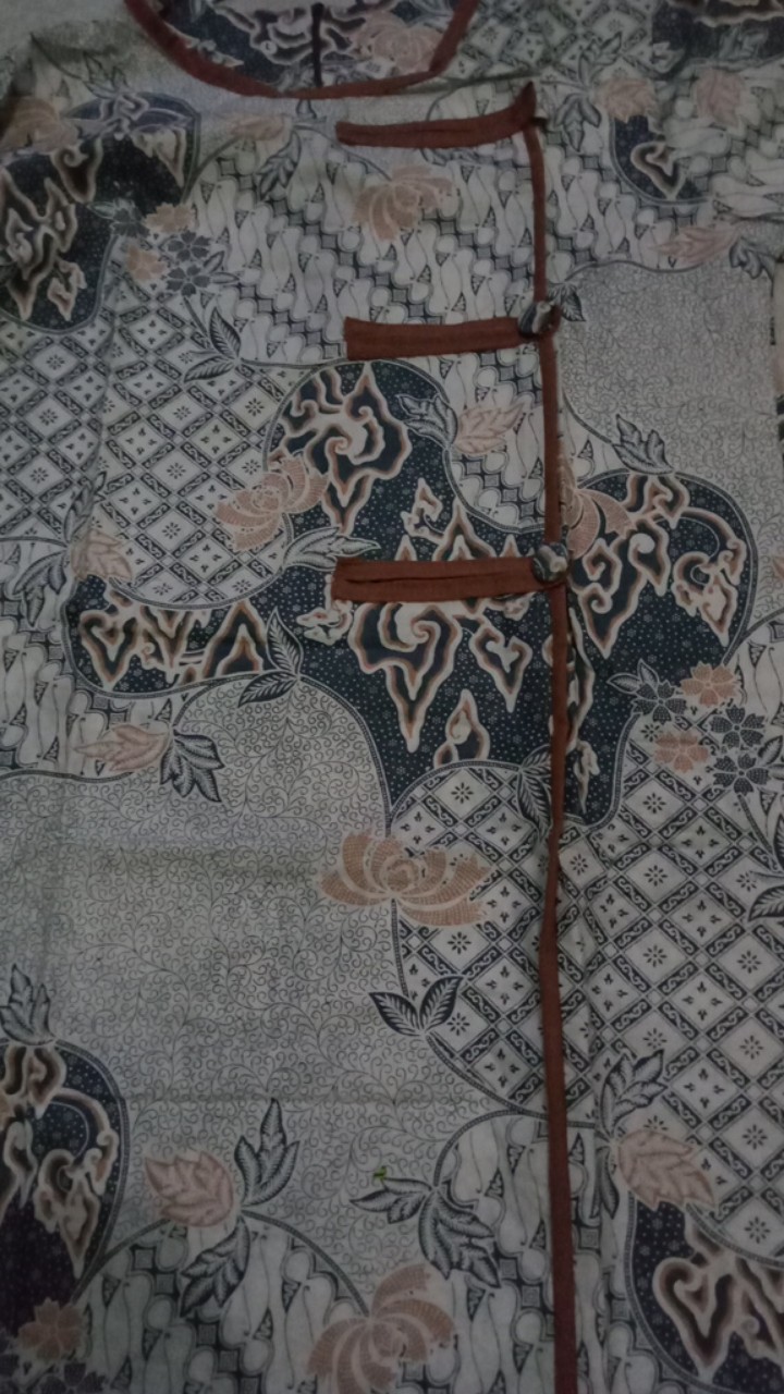 [ Terbaru ] Atasan Batik Wanita Kerja Kantor Ori Shabirah Batiksolo Blouse Blusebatik Batikmodern Xl