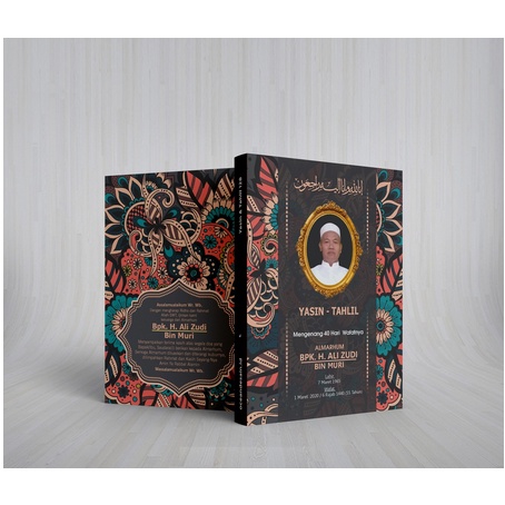 Buku Yasin / Yasin Tahlil / Cover Custom Laminasi Doff Glosy / isi 128 Halaman / Yasin Terjemah