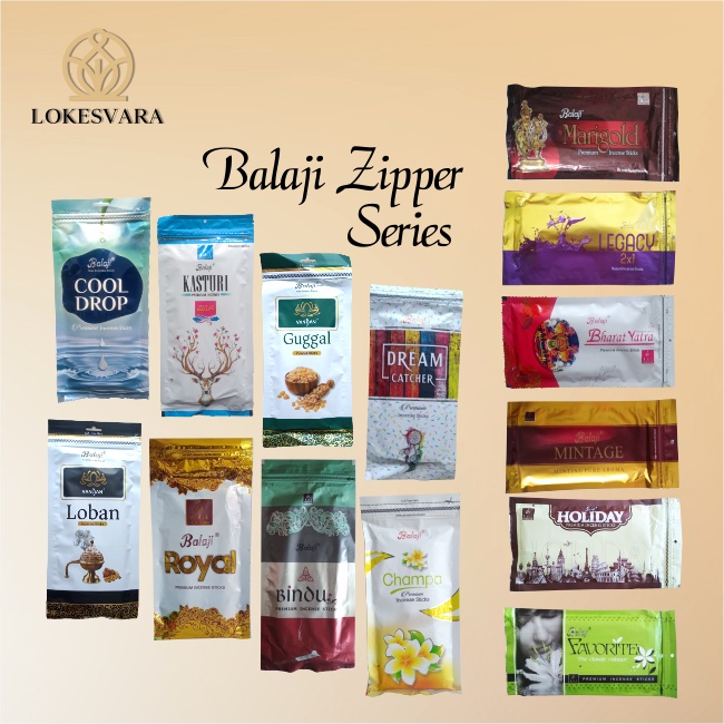 Dupa Hio Wangi Harum Aromaterapi India Balaji Zipper Premium