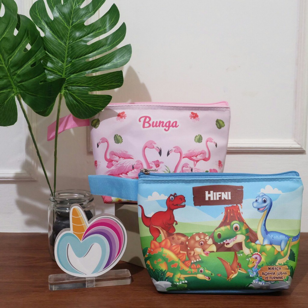 Pouch Segitiga / Pouch Skincare Custom