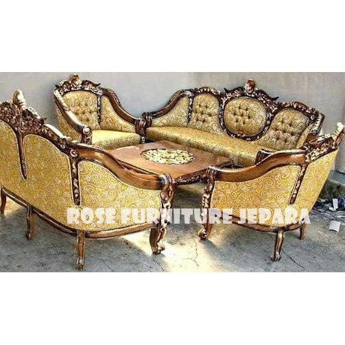 kursi sofa tamu ganesa (Furniture kursi tamu sofa meja)