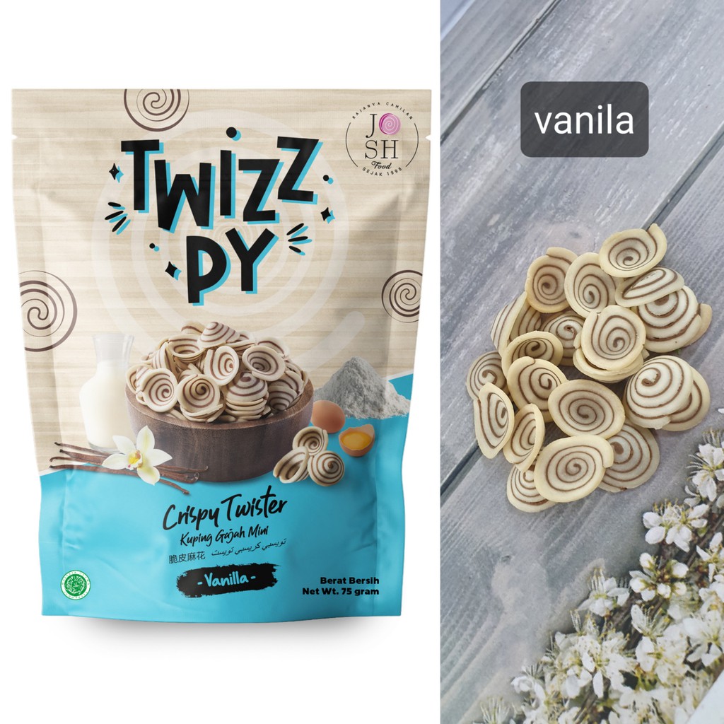 

JOSHFOOD TWIZZPY VANILLA 75 GRAM