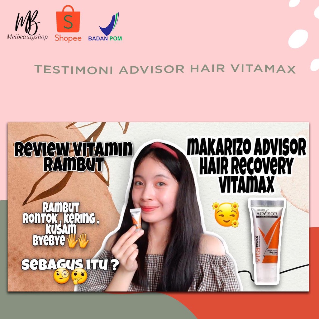 Makarizo Advisor Hair Recovery Vitamax | Vitamin Rambut