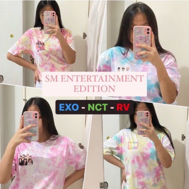 SM ENTERTAINMENT EDITION (TSHIRT) exo-nct-rv
