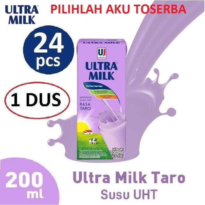 Susu Ultra TARO - 200 ml - (1 DUS ISI 24)