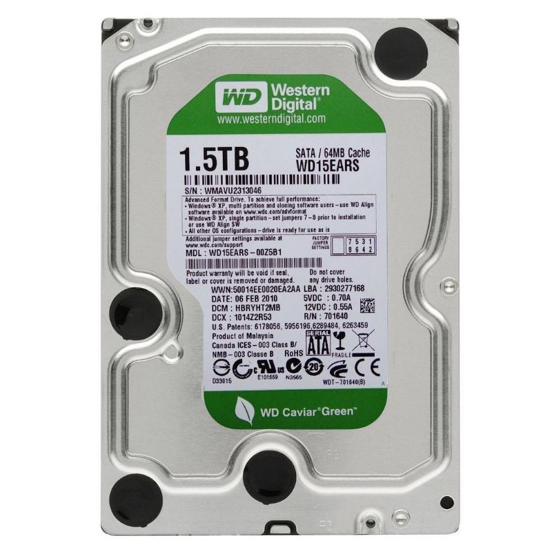 Harddisk PC/CCTV 1.5TB SATA