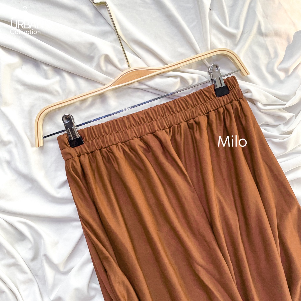 ROK POLOS MAYUNG PREMIUM / BASIC SKIRT / ROK PERREMPUAN / SKIRT / M FIT TO XLL-Milo