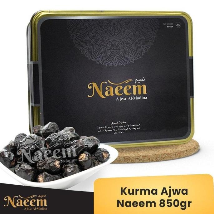 

EKSKLUSIF KURMA AJWA AL-MADINAH NAEEM 850 GRAM PREMIUM | KUALITAS DFDFG3545