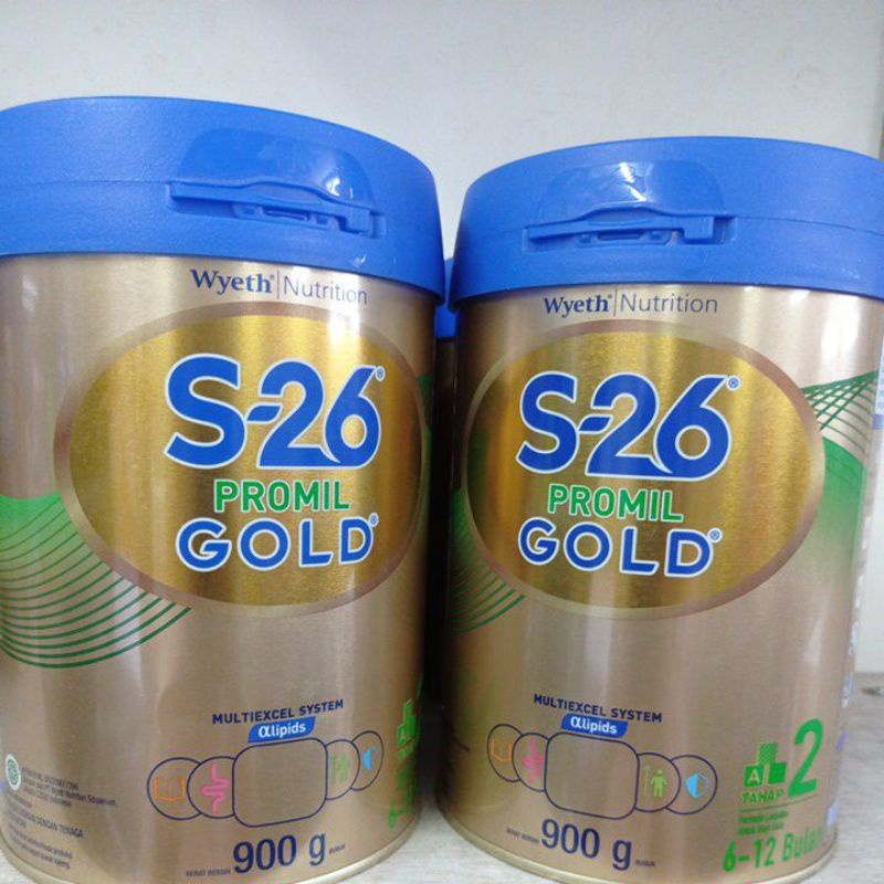 S26 promil 2 gold 6-12 bulan.900g. CUCI GUDANG.