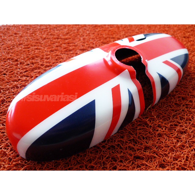 Aksesoris Mobil MINI COOPER Cover Spion Dalam Tengah Union Jack