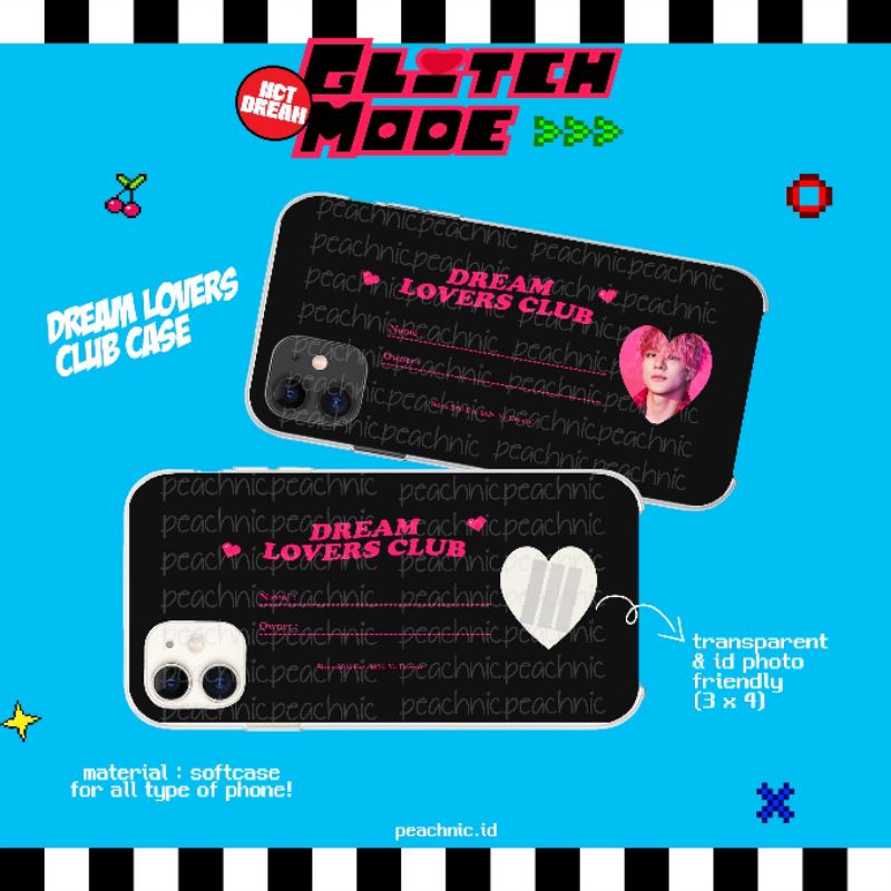 NCT DREAM GLITCH MODE PHONECASE DECO CASE, PHOTOCARD FRAME DECO PC, KEYRING