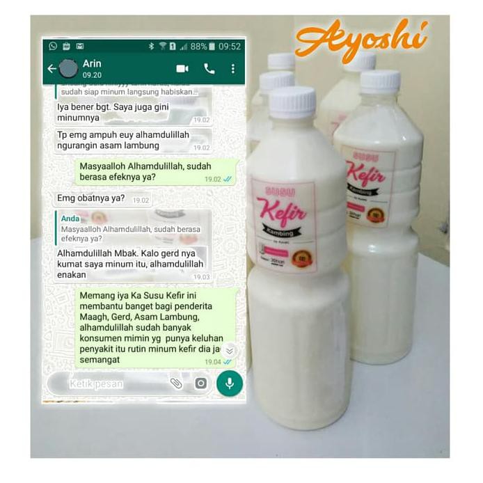 

SUSU KEFIR KAMBING ETAWA 1 LITER PRIMA F1 ETTAWA ASLI GOAT HANYA GOJEK