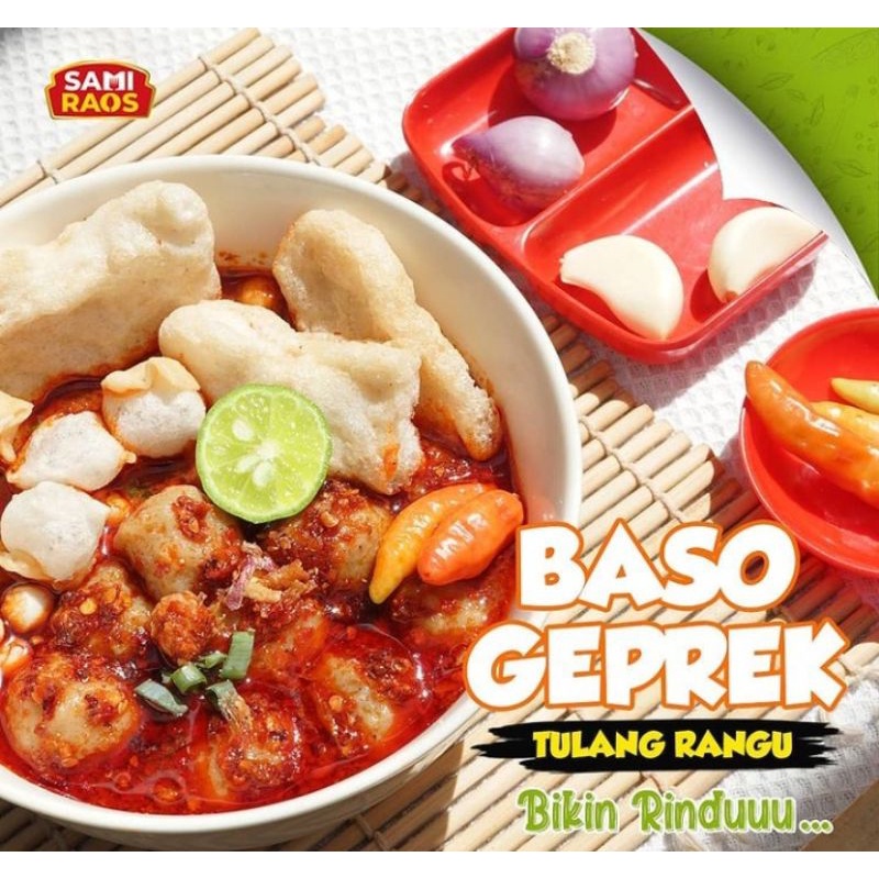 

BAKSO GEPREK RANGU SAMIRAOS