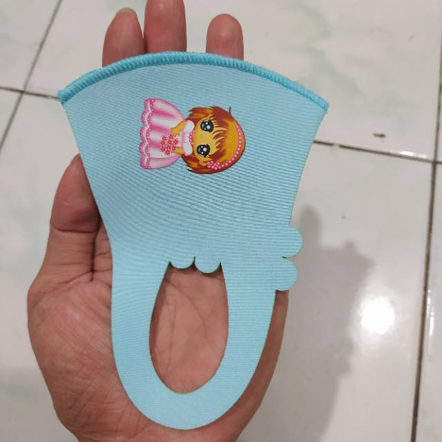 COD MASKER ANAK WARNANI MOTIF SCUBA TEBAL