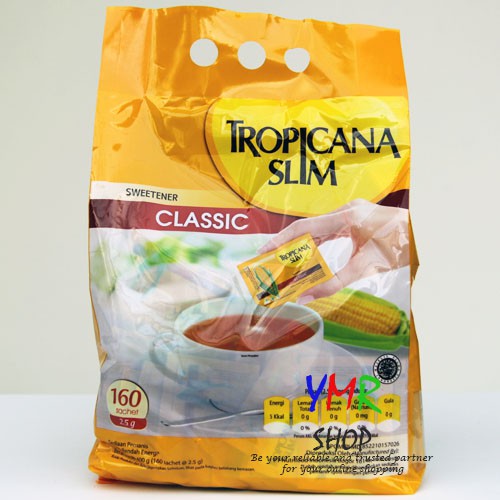 Tropicana Slim Sweetener Classic / Diabtx / Stevia / Gula Jawa / Stick Rendah Kalori Diabetes Diet Halal All Varian