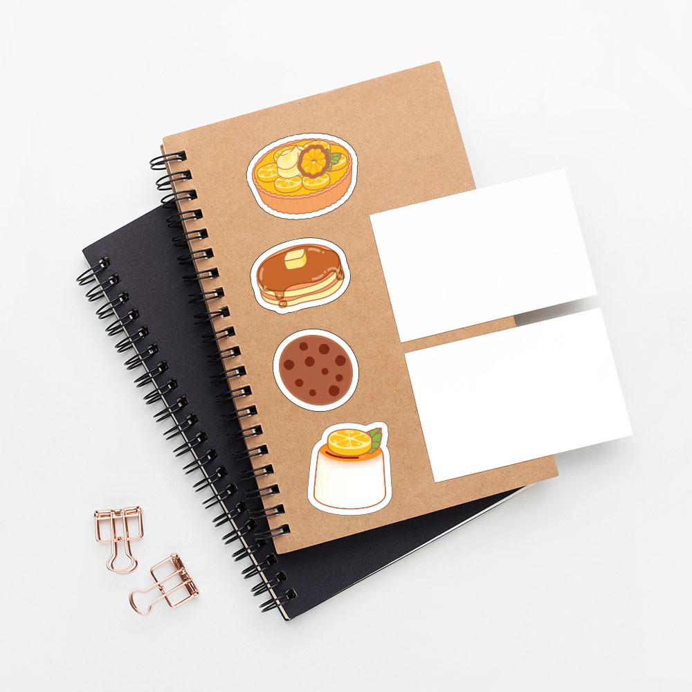Bukuqu Stiker Journal SJ017 Cake untuk Notebook, Planner