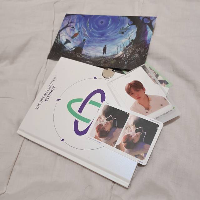 TXT ETERNITY ALBUM FULLSET STARBOARD + POSTER [UNSEALED PC SOOBIN]