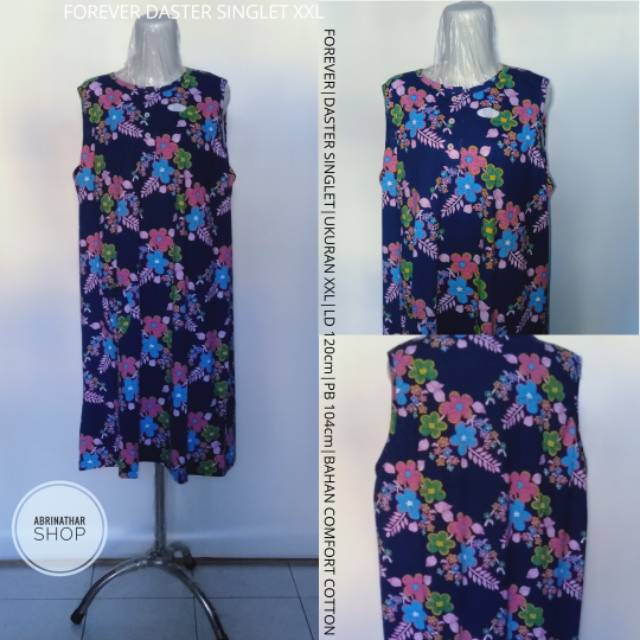 FOREVER DASTER SINGLET JUMBO XXL