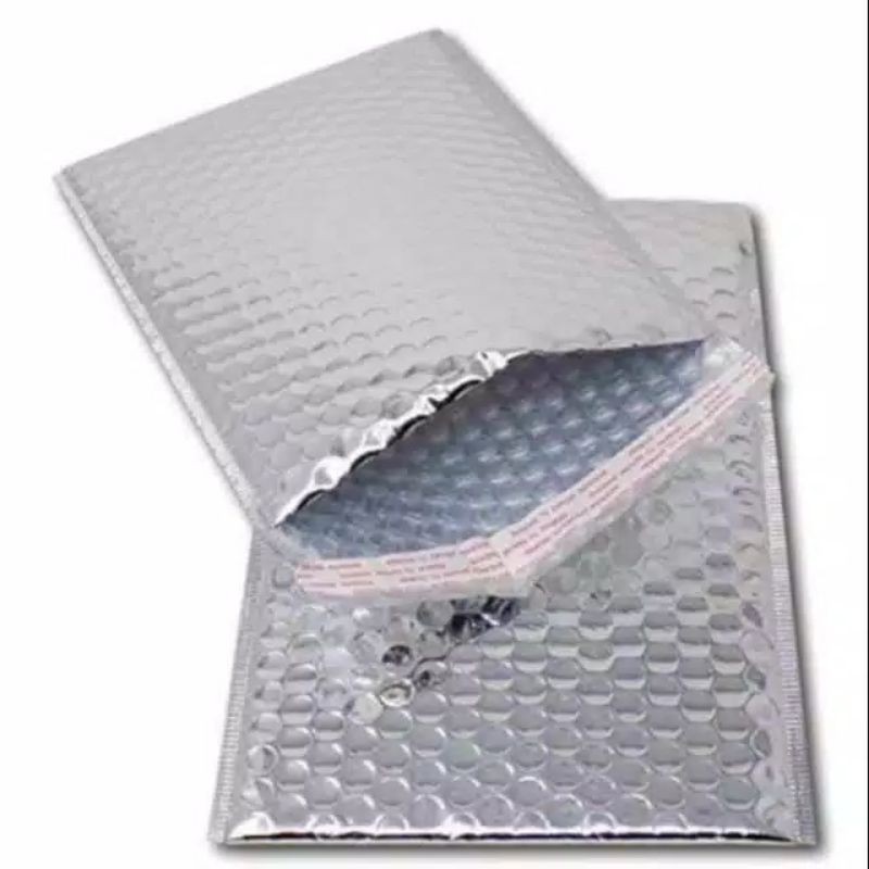 amplop bubble wrap 23 × 33 (A4) lapisan alumunium foil kuat