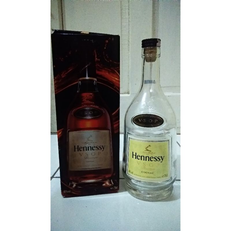 Jual Botol Bekas Hennessy VSOP.