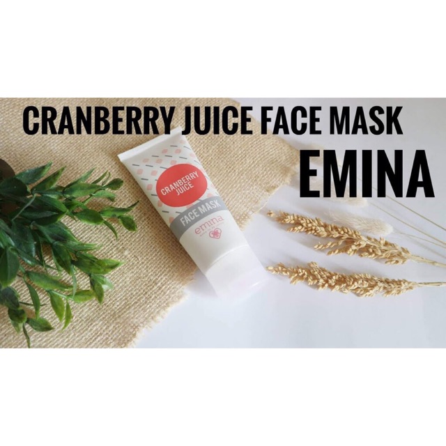 [ EMINA ] Emina cranberry juice face mask original