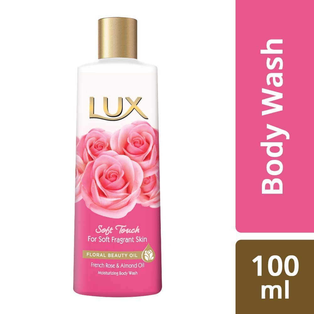 LUX BODY WASH SOFT TOUCH 100 BOTOL