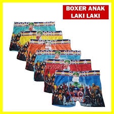 Celana Dalam Boxer Anak Laki Laki