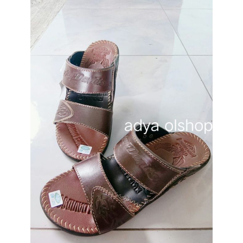 sandal kulit asli ban 2 asli kulit