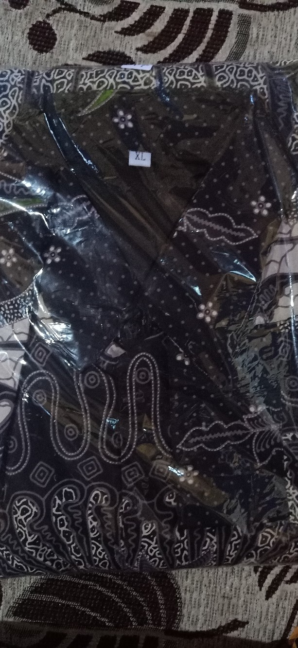 Batik Gantari Abu Full Furing Katun Halus Primisima Size M-xxl Asli Solo