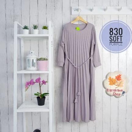 GAMIS ANAK PLISKET MAXY DRESS PLISKET MAYUNG PLEATED DRESS REMPEL