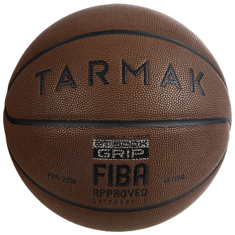 Bola Basket TARMAK BT500X SIZE 7 FIBA APPROVED Rubber Bola Basket Karet OUTDOOR/INDOOR - Coklat