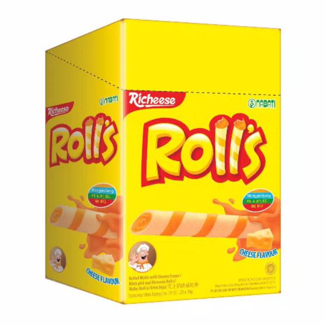 

RICHEESE NABATI ROLLS ISI 20 PCS @8GR