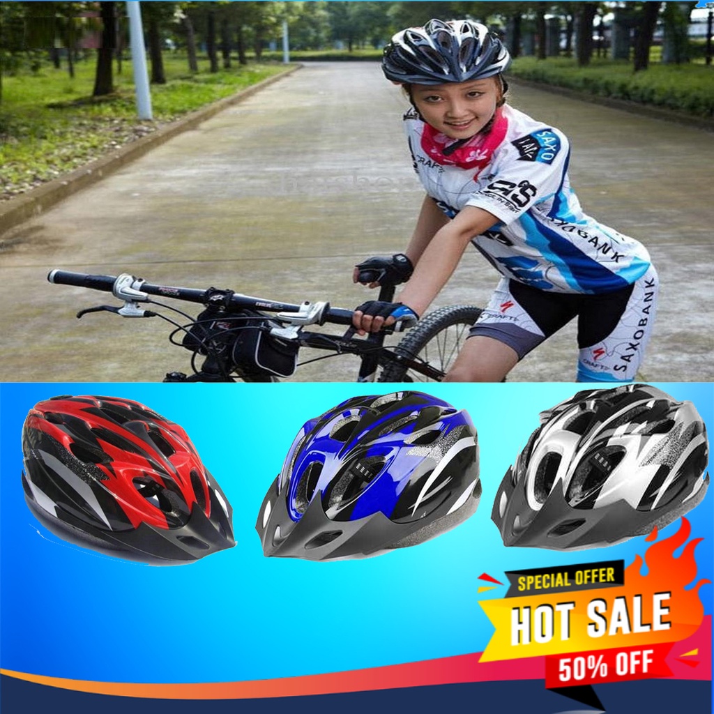 Helm Sepeda Pria Wanita Dewasa Anak Untuk Sepeda Gunung Roadbike MTB Sepeda Lipa