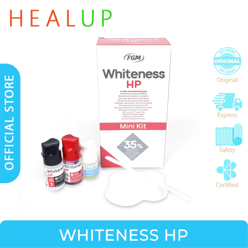 WHITENESS HP Bleaching / Pemutih Gigi FGM