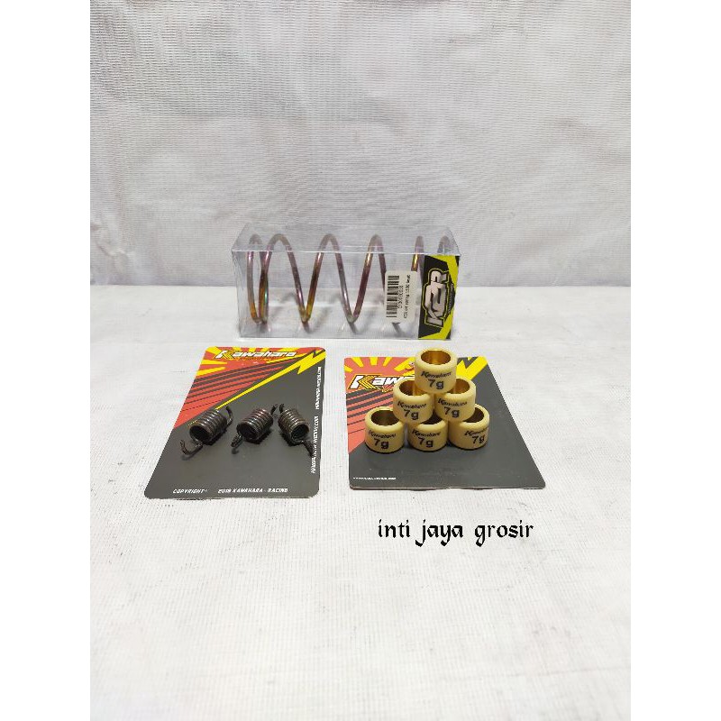 Paketan CVT Roler PerCVT Perkampas 1500Rpm Kawahara  Vario110Fi led ScopyFi BeatFi Vario Original