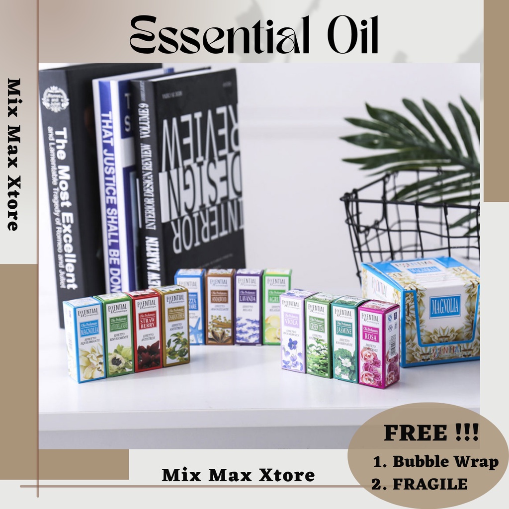 Essential Oil Minyak Aromaterapi 4 Aroma Pure Oil Diffuser OUSSIRRO 10ml - (EOL10)