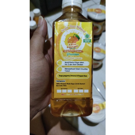 

Sirup Jeruk Kasturi Original Premium