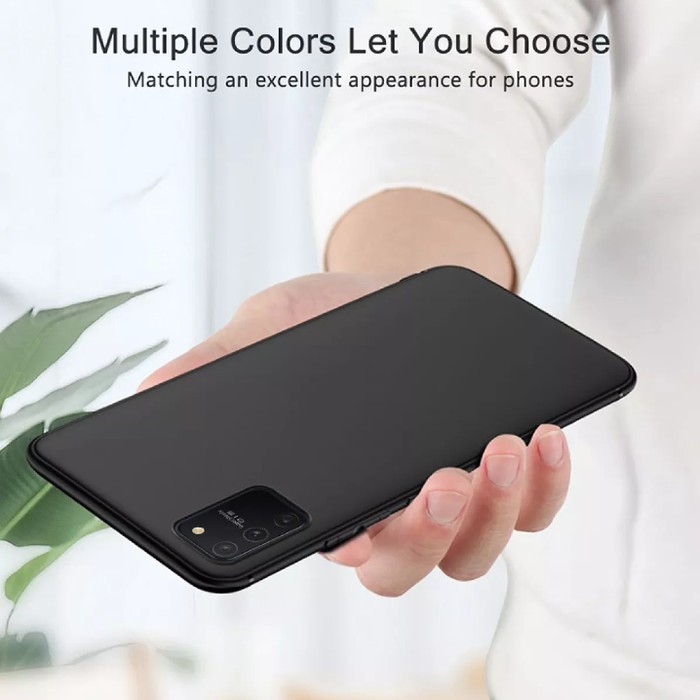 BLACK MATTE CASE SAMSUNG GALAXY S10 LITE SOFTCASE SLIM MATTE DOVE