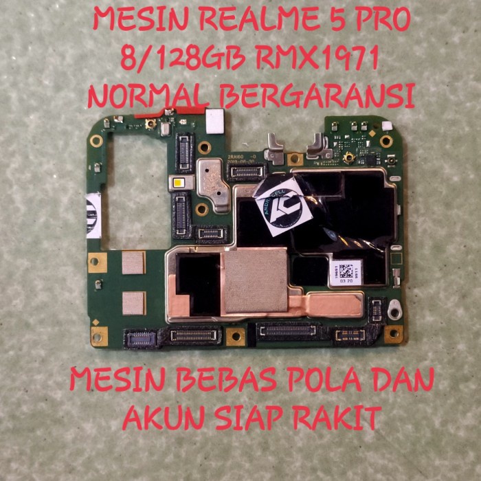 mesin realme 5 pro 8/128gb normal mesin realme 5 pro normal