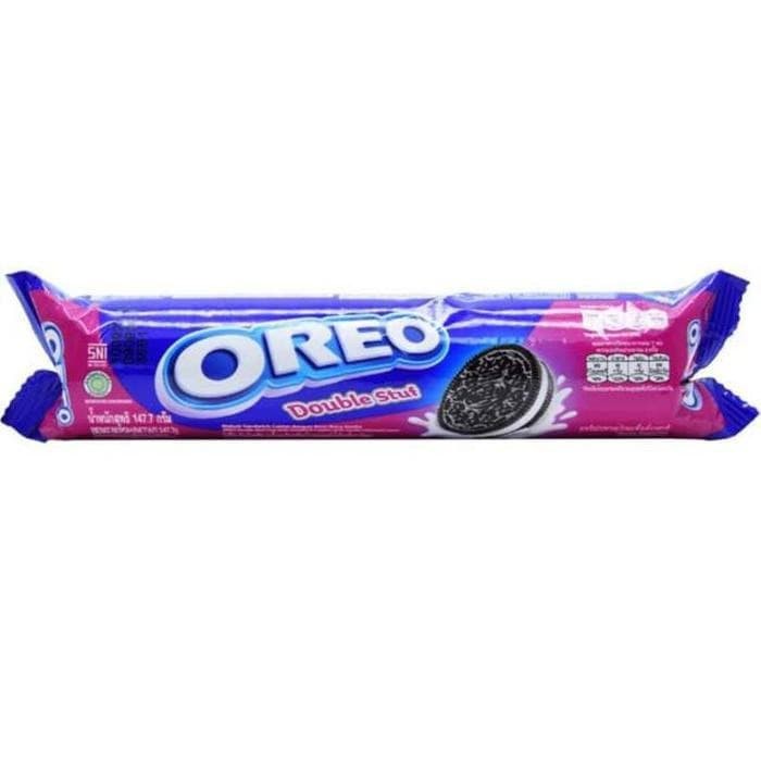 

Oreo sandwich biscuit double stuff 147,7 gram